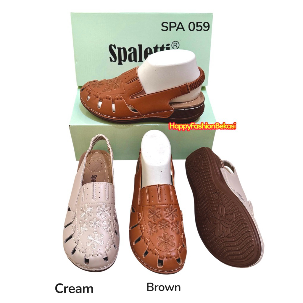 Sepatu Tali Kulit Spaletti SPA 059 Orig*nal