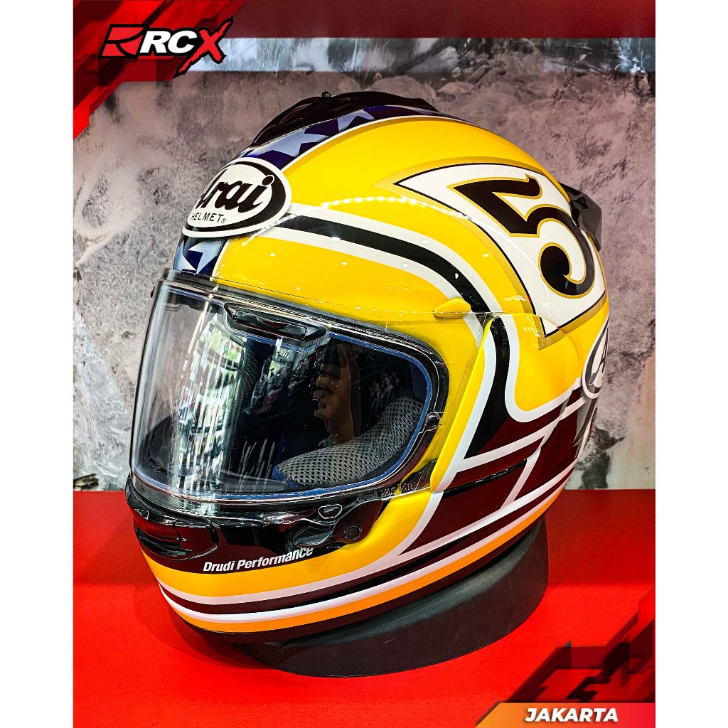 Helm Arai Vector X Edward Original Second 2nd Bekas RCX