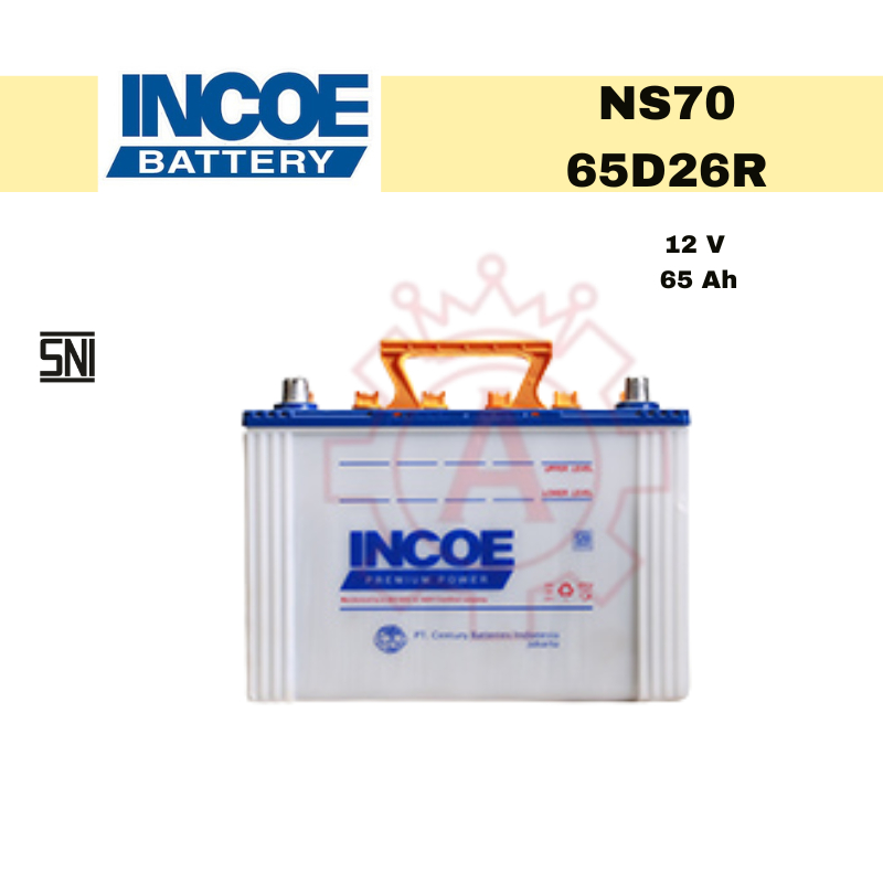 AKI MOBIL GS - INCOE PREMIUM NS70 12V 65 Ah ORIGINAL