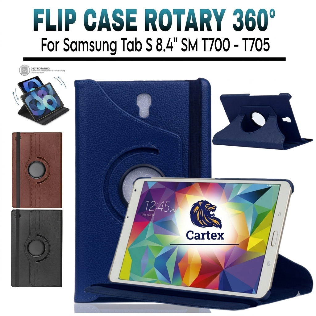 Case Rotary Samsung Tab S 8.4"inch 2014 / T700 / T705 / samsung tab s 8.4 / samsung tab s / case sam