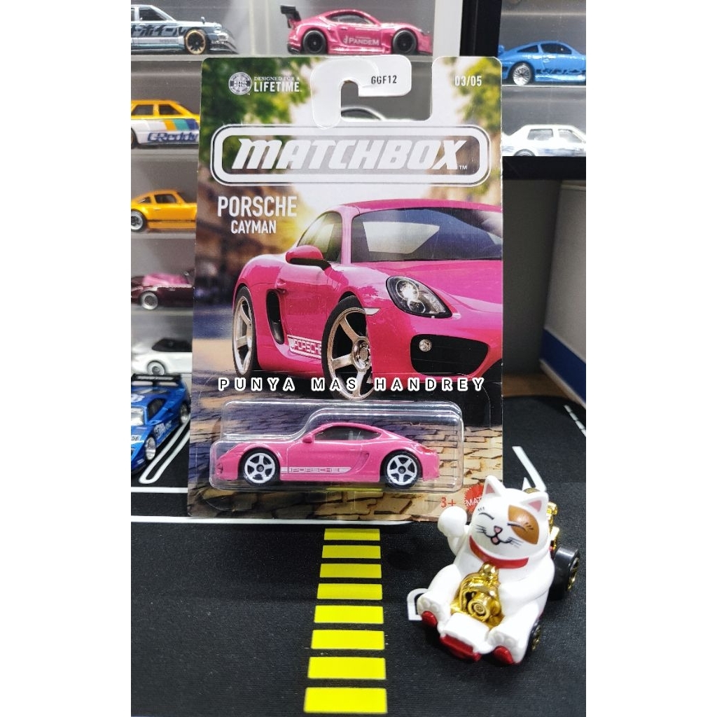 MATCHBOX PORSCHE CAYMAN PINK