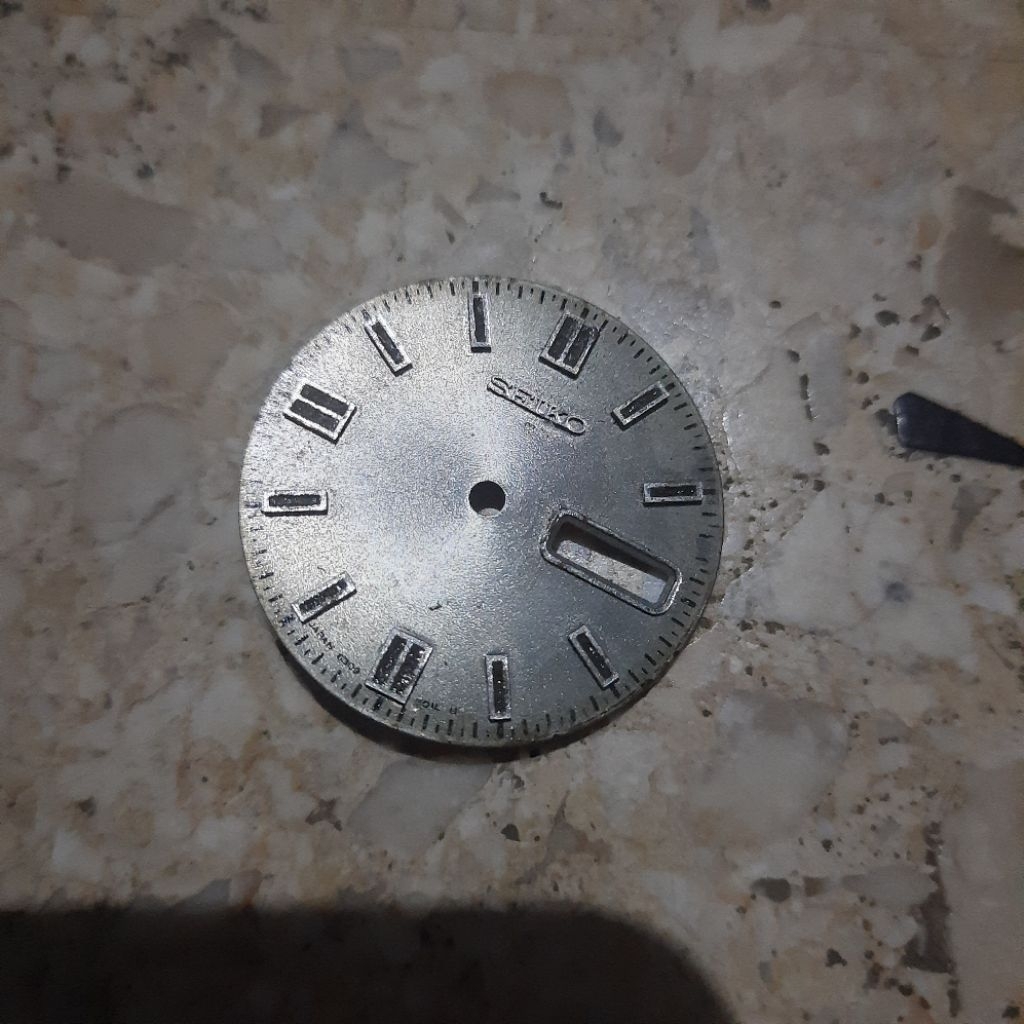 dial seiko 6309 crown angka 3 ori copotan utuh