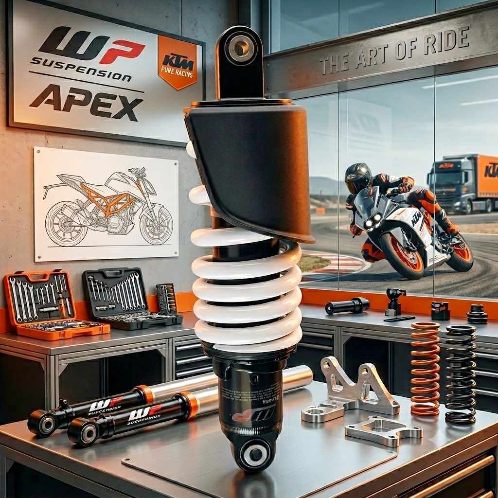 MONOSHOCK KTM DUKE RC 200 250 390 WP SUSPENSION SHOCK ABSORBER ORIGINAL KTM