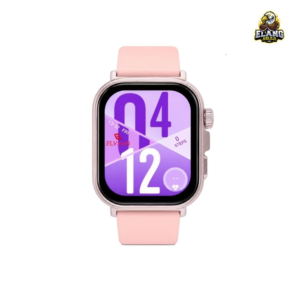 JAM TANGAN SMARTWATCH ELVANO SW 01 PINK