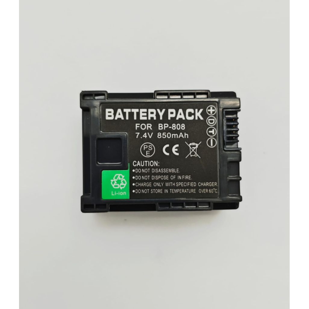 BATTERY CANON BP-808