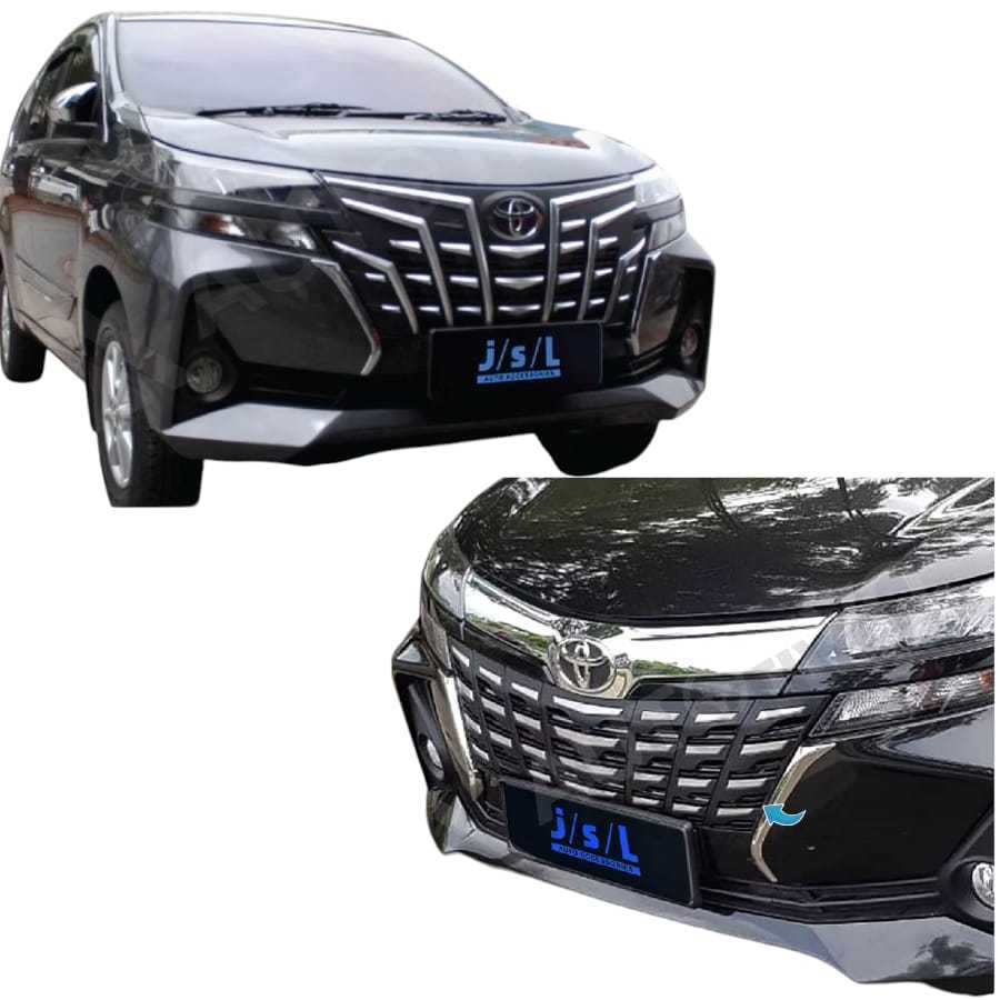 (PKU) FRONT GRILLE GRILL AVANZA 2019 2020 2021 ALPHARD STYLE EXCLUSIVE
