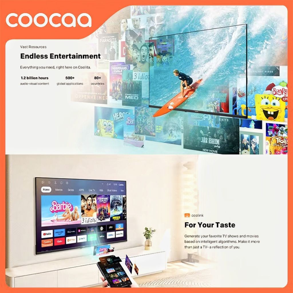 televisi Coocaa 32S3U terbaru