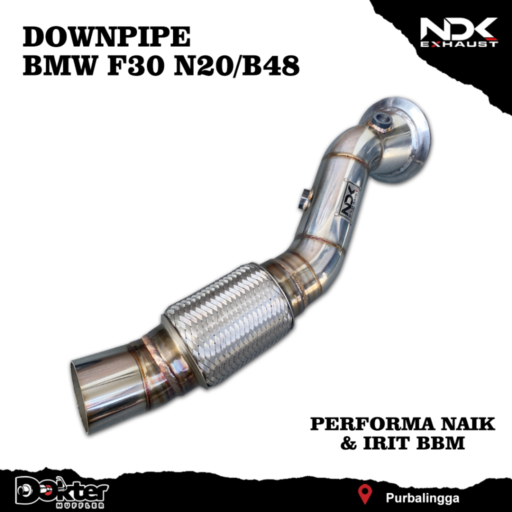 DOWNPIPE RACING MOBIL BMW F30 N20/B48 MEREK NDK EXHAUST