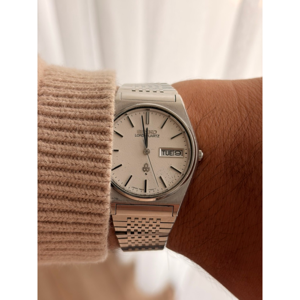 Se*ko Lord Quartz White Dial