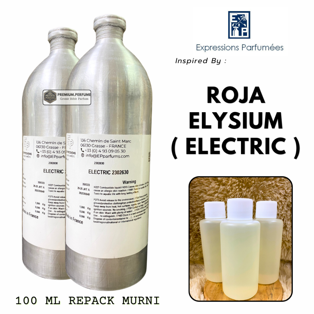 Bibit Parfum ROJA ELYSIUM ( ELECTRIC ) Repack 100 ML Grade Super EXPRESSIONS EP