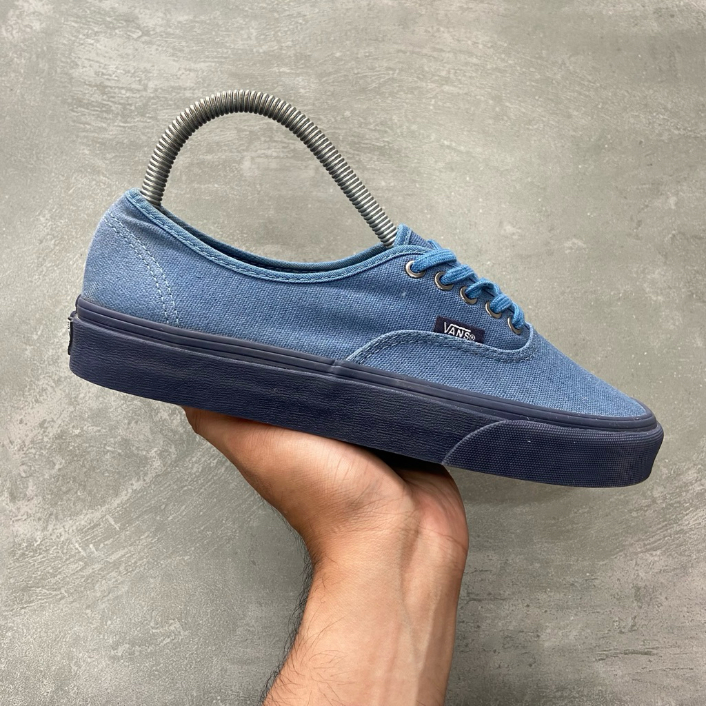 [Size 38.5] Rare Vans Authentic C&D ‘Blue Ashes’ (VN0A38EMMOK) Second Original Kondisi Mulus No Minu