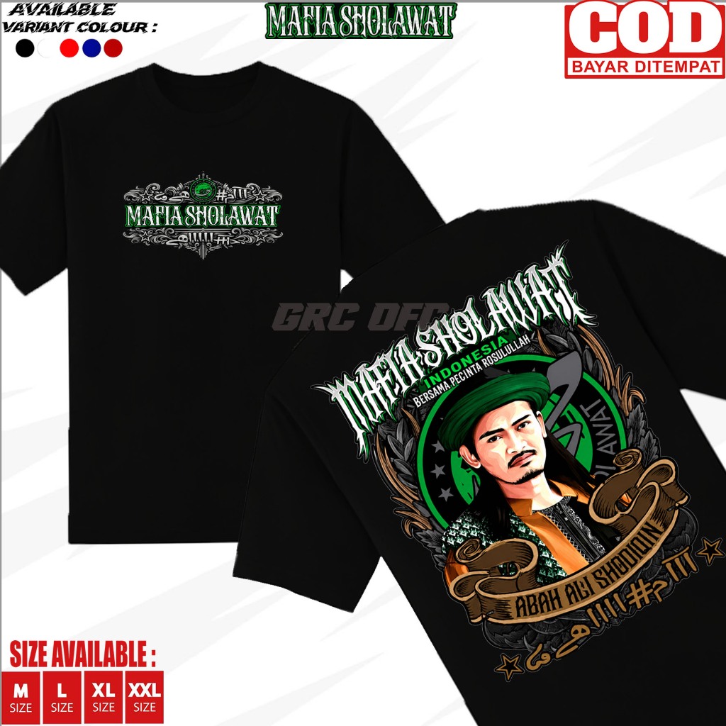 Kaos Mafia Sholawat Abah Ali Gondrong Mafis Nusantara bisa COD