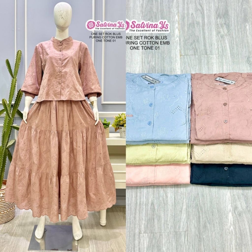 salvina setrok katun bordir bolong