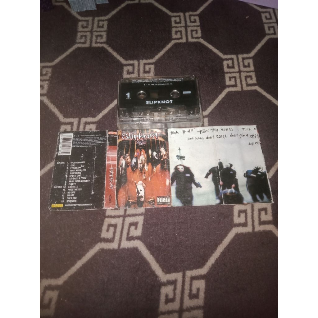 kaset pita slipknot self title