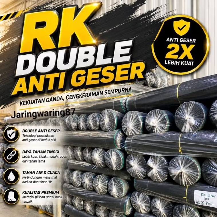 waring RK double waring anti geser waring pagar ayam pagar tanaman permeter