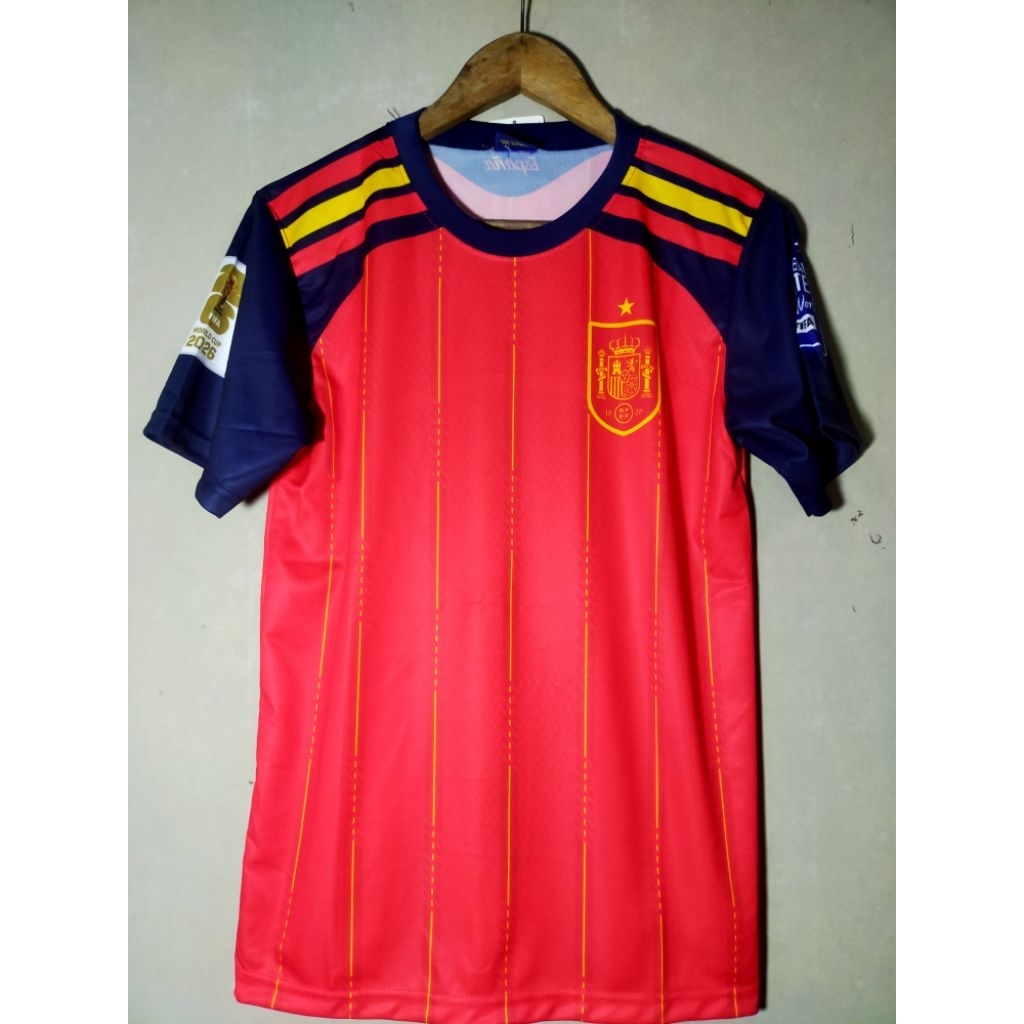 Jersey Timnas spanyol Home