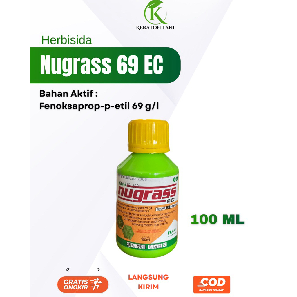 Herbisida Nugrass 69 EC 100ml - Nufarm