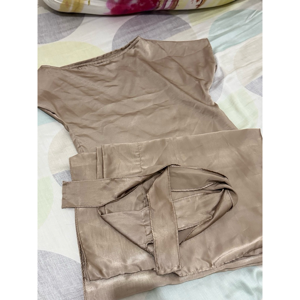 Satin Set Dress