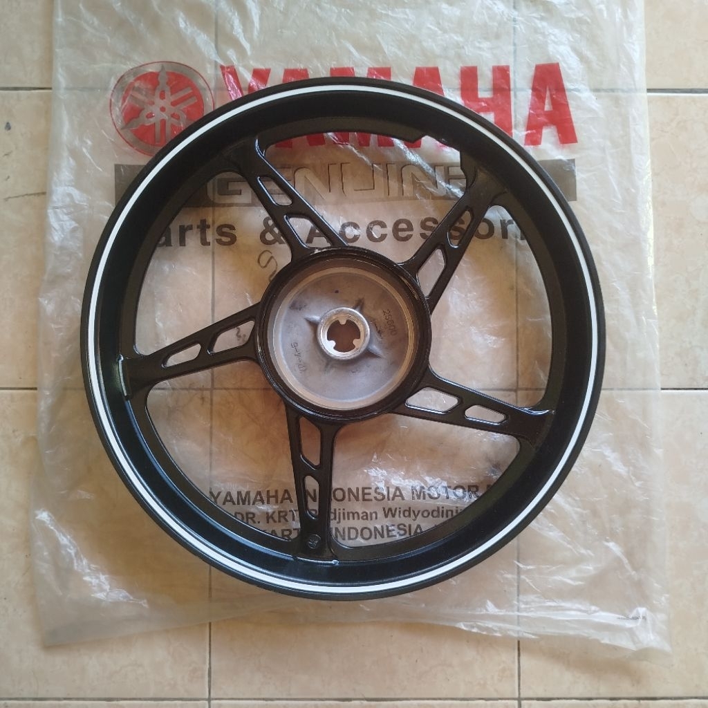 Velg Velk Belakang Jupiter Z1 CW Cast Wheel Hitam Original YGP
