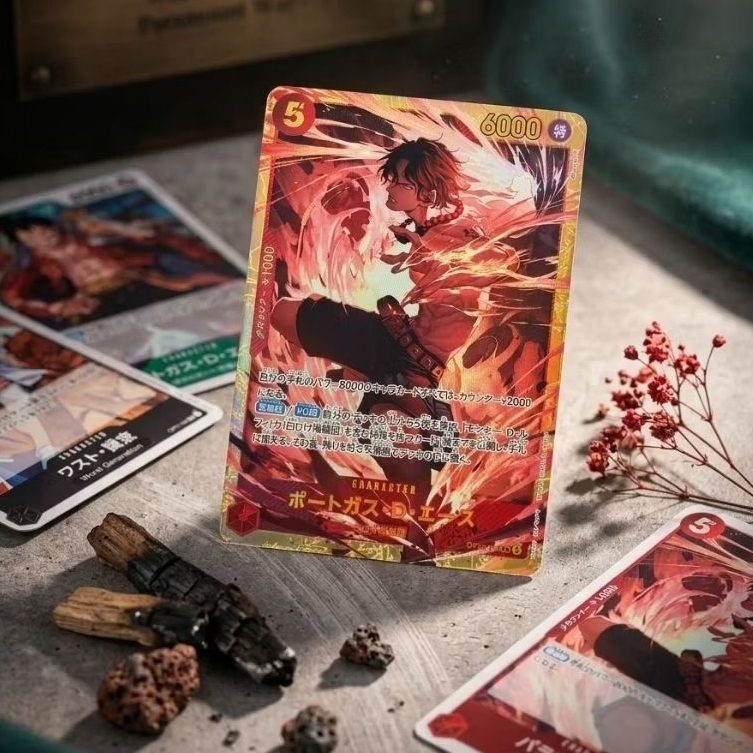 Kartu One Piece Portgas D. Ace SEC OP16-118
