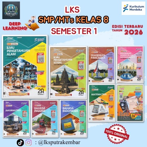 LKS MATEMATIKA, BAHASA INDONESIA, PKN, PENJAS, IPA, IPS, INFORMATIKA DAN BAHASA INGGRIS UNTUK SMP KE