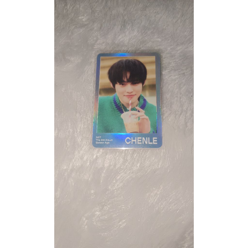 (rare) photocard stc golden age chenle nct dream