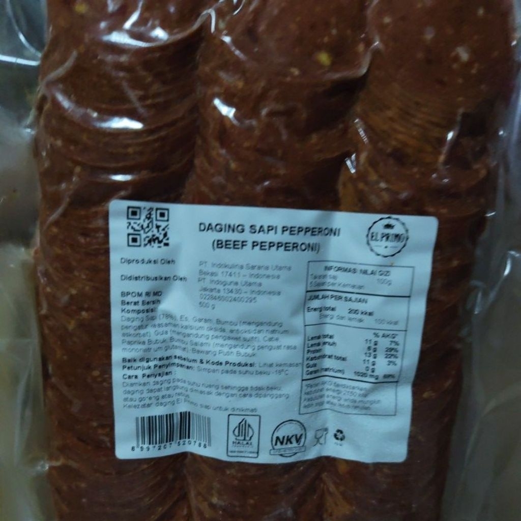 El Primo Beef Peperoni