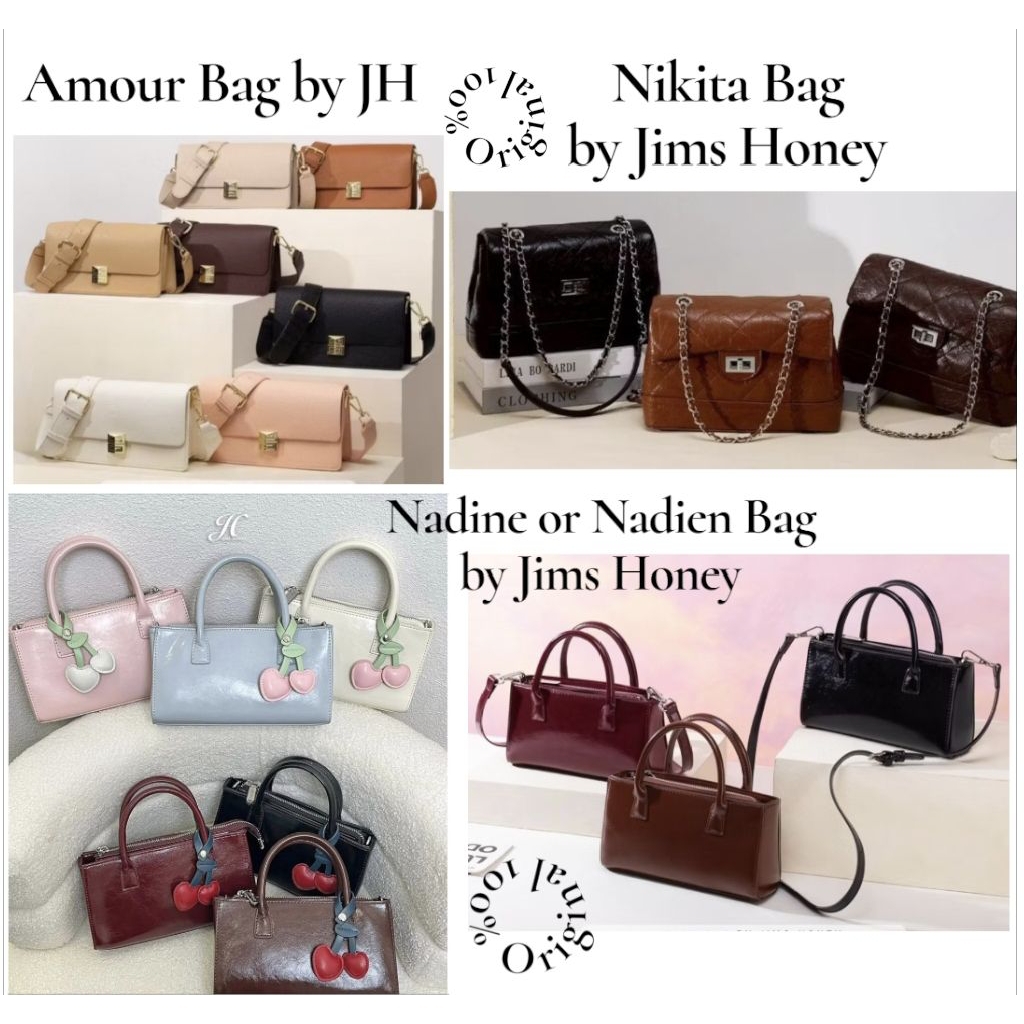 AMOUR BAG JIMS HONEY | NIKITA BAG JIMS HONEY | NADINE BAG JIMS HONEY | NADIEN BAG JIMS HONEY | TAS A