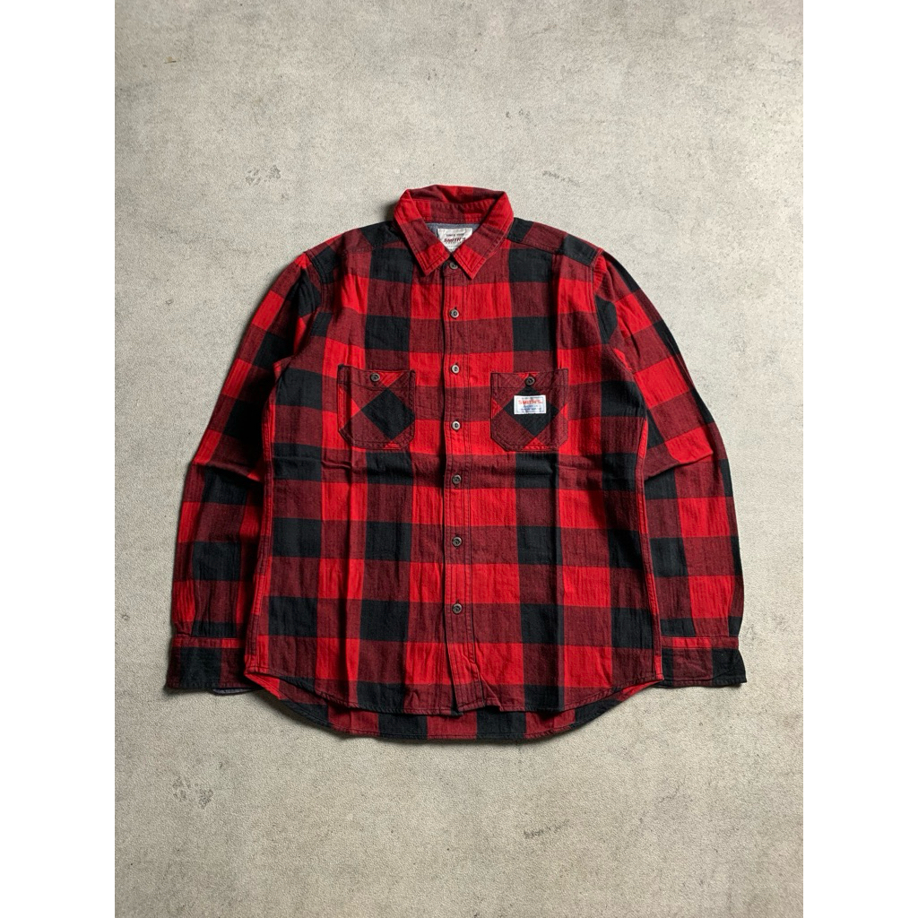 Union Made Smith's American Double Pocket Flannel Shirt