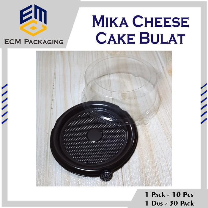 10pcs Mika Cheesecake Mini Bulat Mika Kue Bulat Mini Mika Cake Bento Mika Tart Bulat Mini