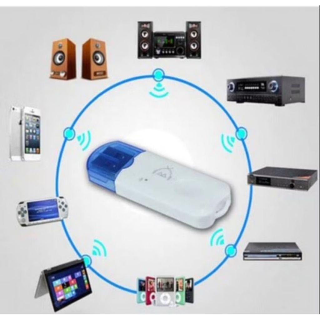Bluetooth CK-06 - USB Bluetooth Tanpa Kabel, Mudah Digunakan Tanpa Charger
