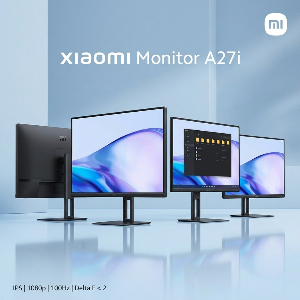 Monitor Xiaomi A27i 27 Inch FHD IPS 100Hz 99% sRGB LED Monitor 27"