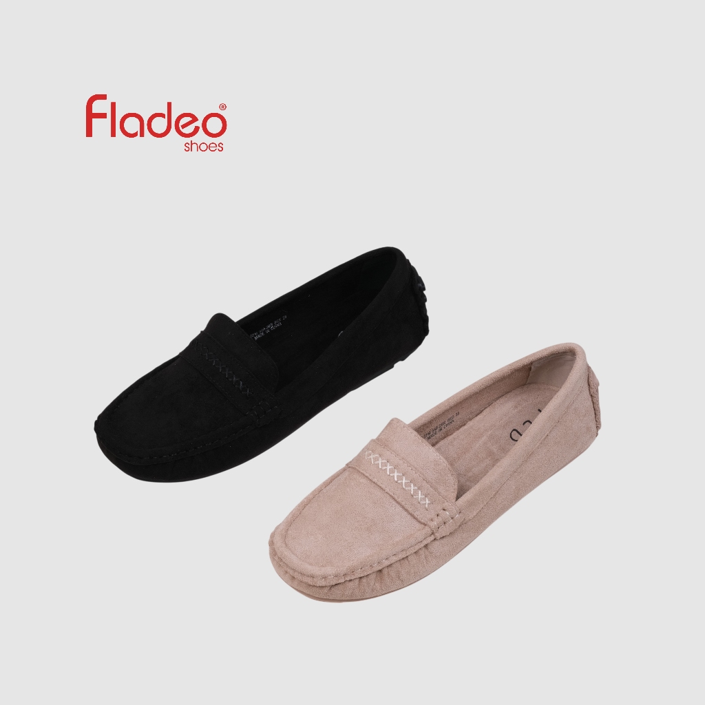 Fladeo A25/LSFM540-2BR/Sepatu Moccasin Wanita [ Moccasin Shoes ]