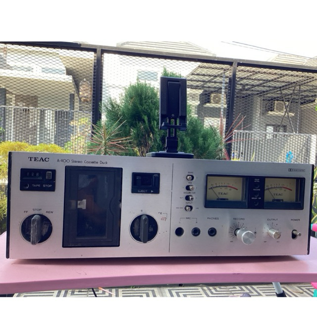 pemutar kaset tapedeck merk teac a 400