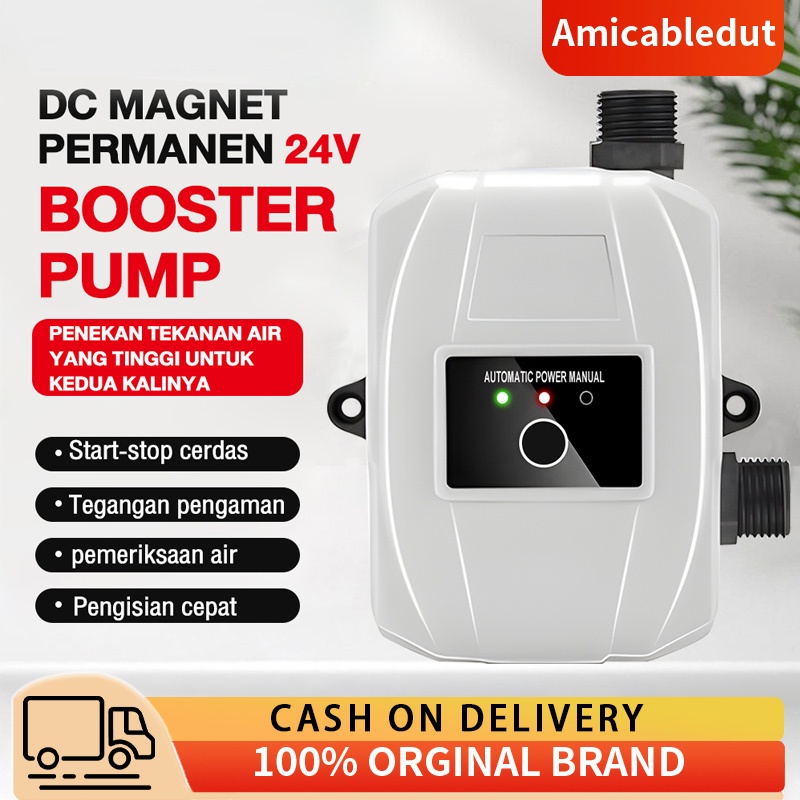 Pompa Booster Pendorong Air Booster Pump Otomatis 150Watt 45L/min Mesin Pendorong Air Shower Water H
