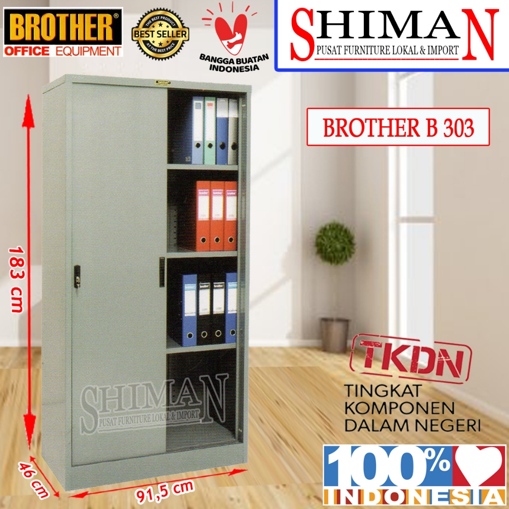 Lemari Arsip B 303 BROTHER | Lemari Cabinet