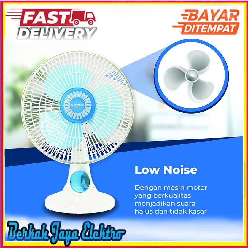PROMO COD Kipas Angin Miyako KAD 927 B Desk Fan Wall Fan Kipas Meja Dinding