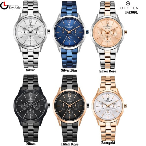Lofoten 2309 Jam Tangan Wanita Analog Sapphire Glass