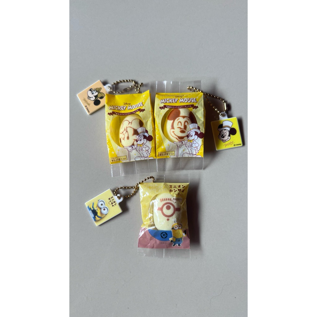 Trinkets squishy mickey minnie minion