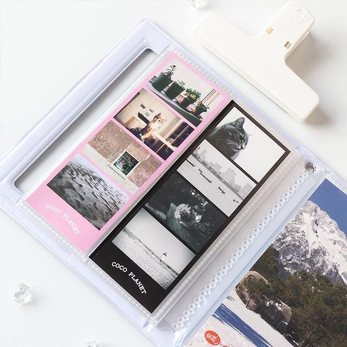 Album Foto 6 inci Idol Photocard || 4 Grid Album Penyimpanan Foto Strip Lucu