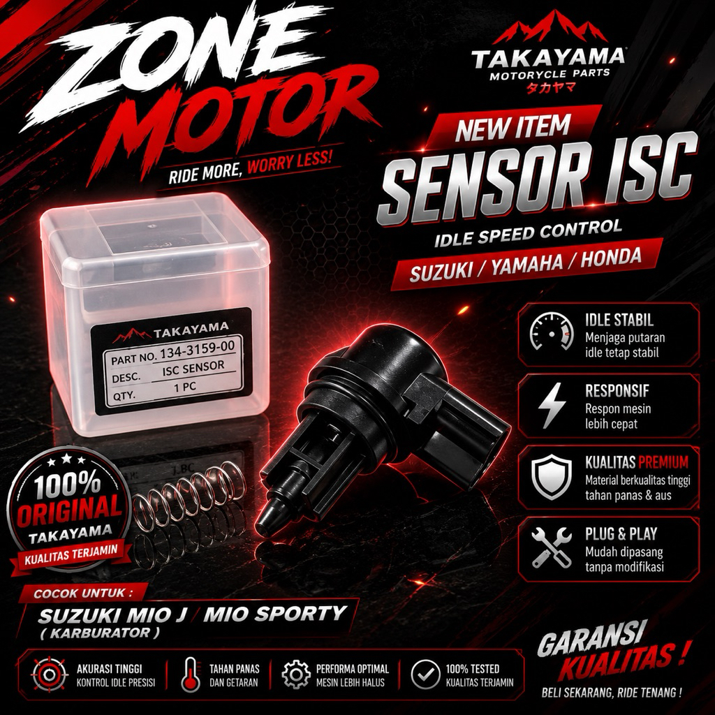 Takayama SENSOR ISC tipe motor MIO J