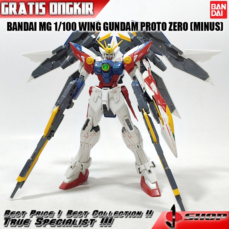 BANDAI MG 1/100 WING GUNDAM PROTO ZERO (MINUS) MG2415