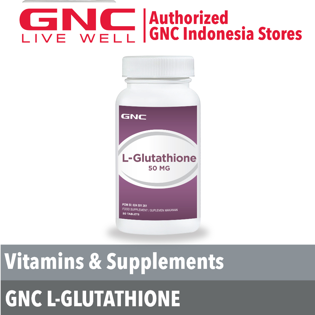 GNC L-Glutathione - 50 tablet (010667)