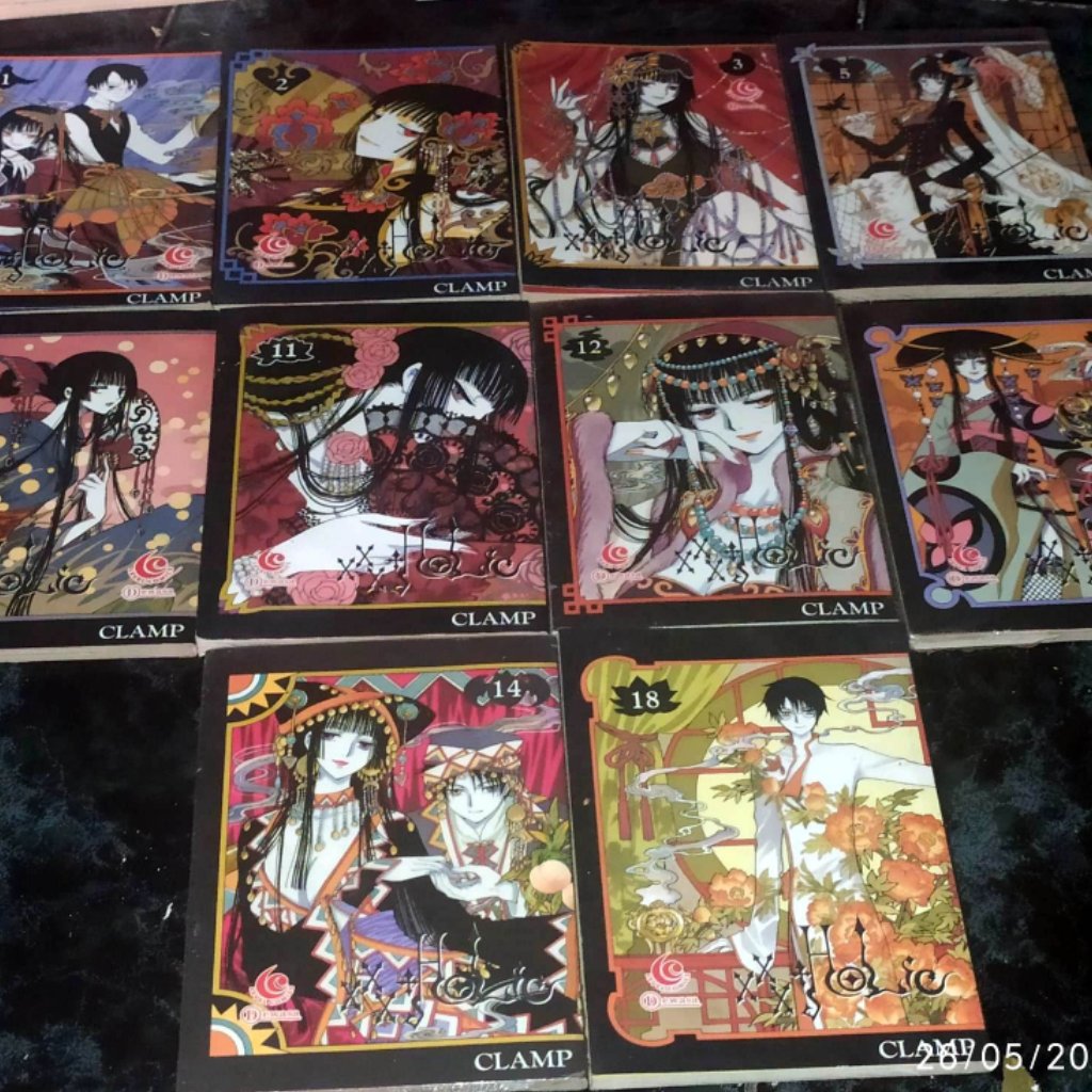 Level Comic manga - XXX Holic satuan segel - Clamp