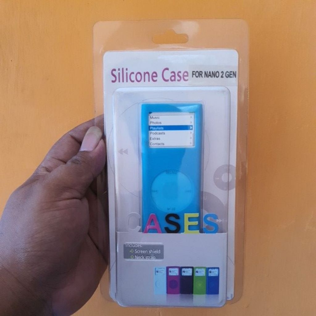 SILICON CASE IPOD NANO GEN 2 BARU STOCK LAMA
