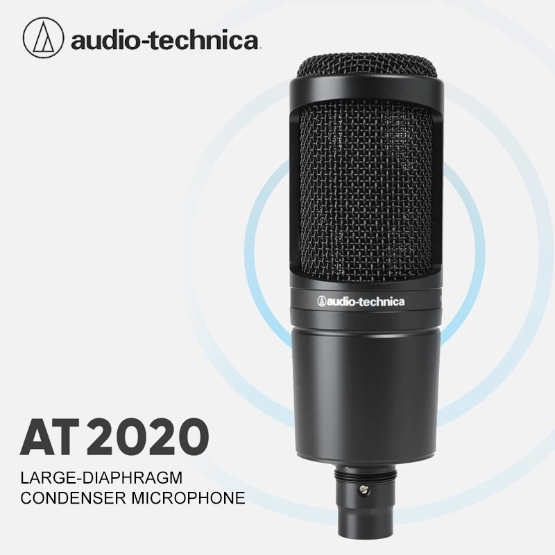 Audio-Technica AT-2020 Cardioid Condenser Microphone (Audio-Technica AT-2020 / AT 2020)