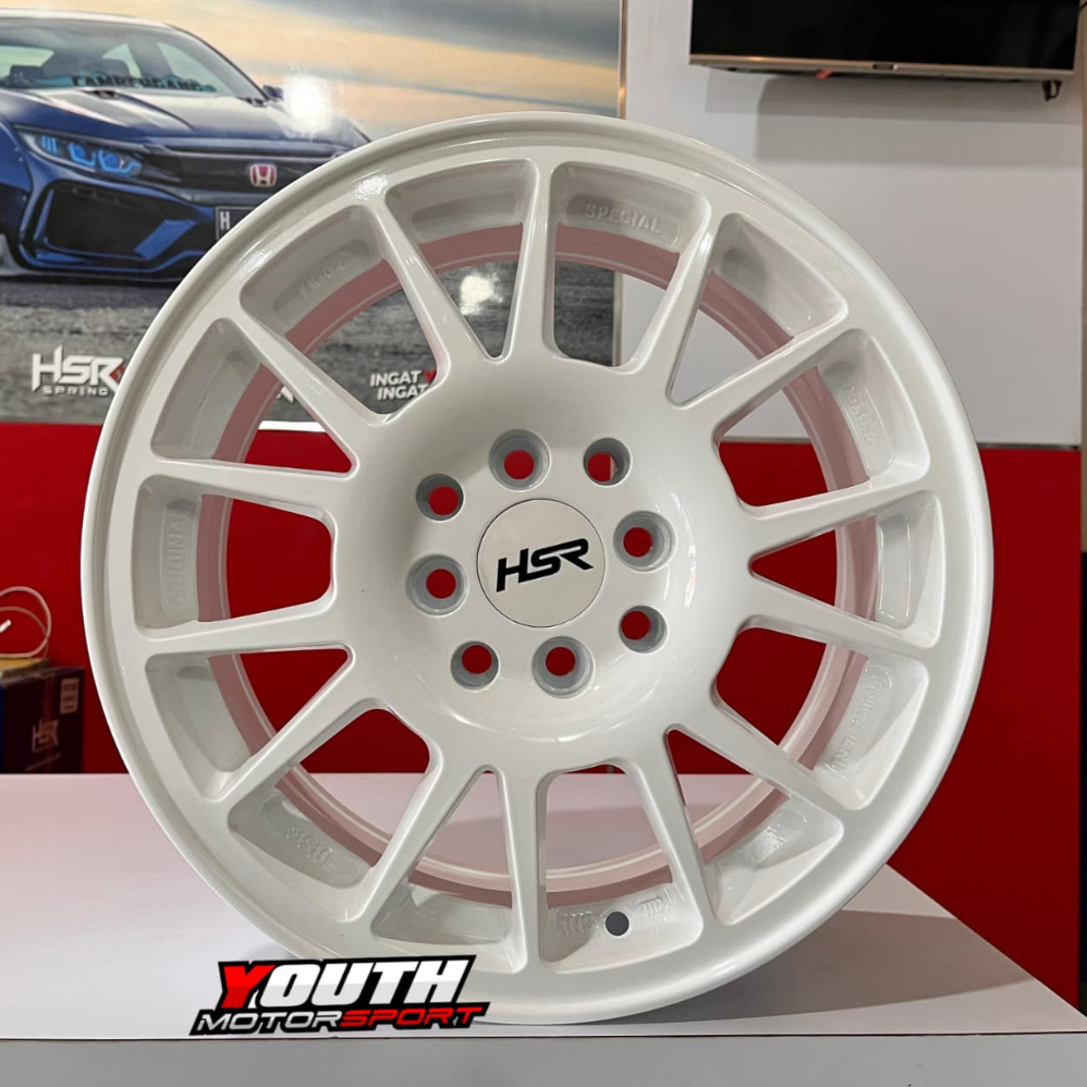 Velg Racing Rata Fender HSR FE02 R15 Buat Mobil Ignis Brio Spresso Calya Avanza Agya Swift