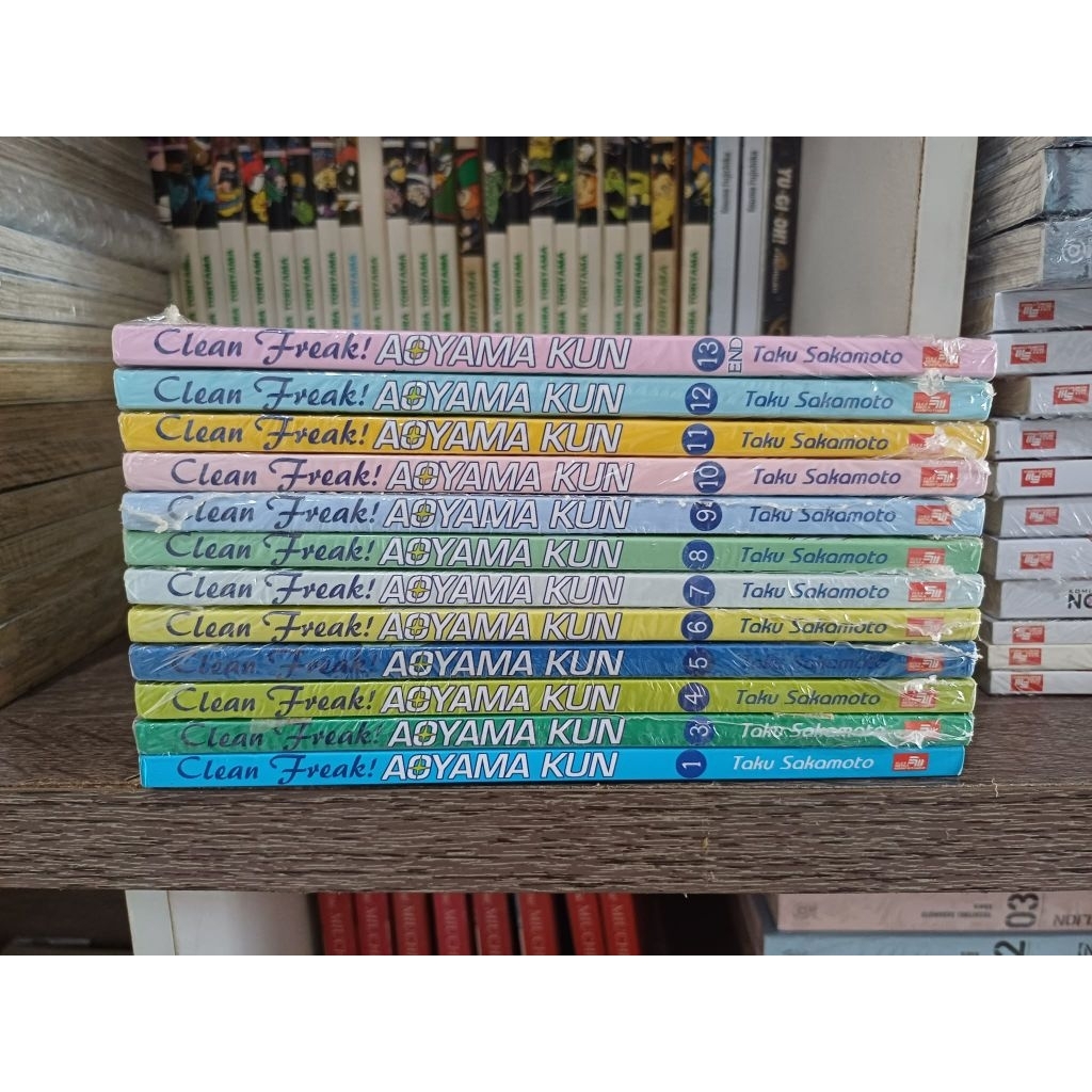 Komik Clean freak, aoyama kun 1-13end segel
