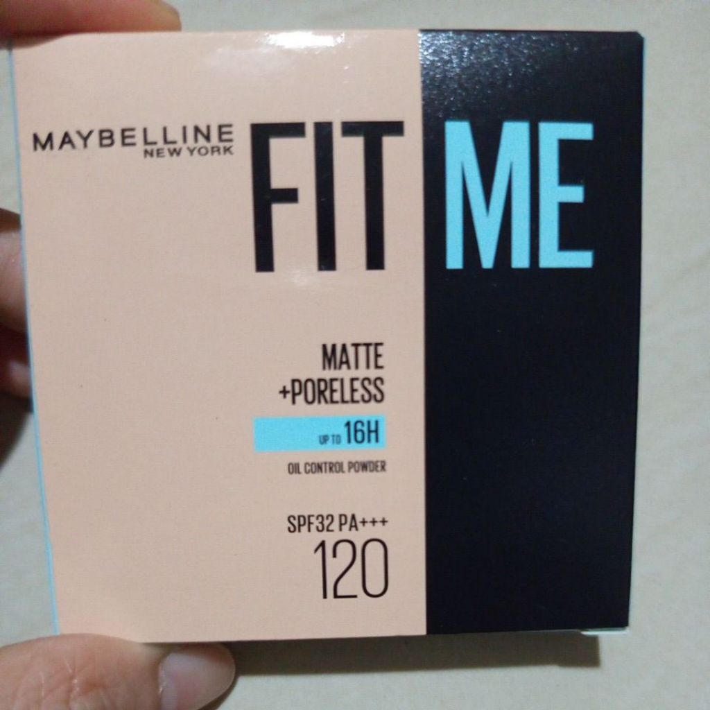 Maybelline fit me matte poreless oil control powder bedak 120