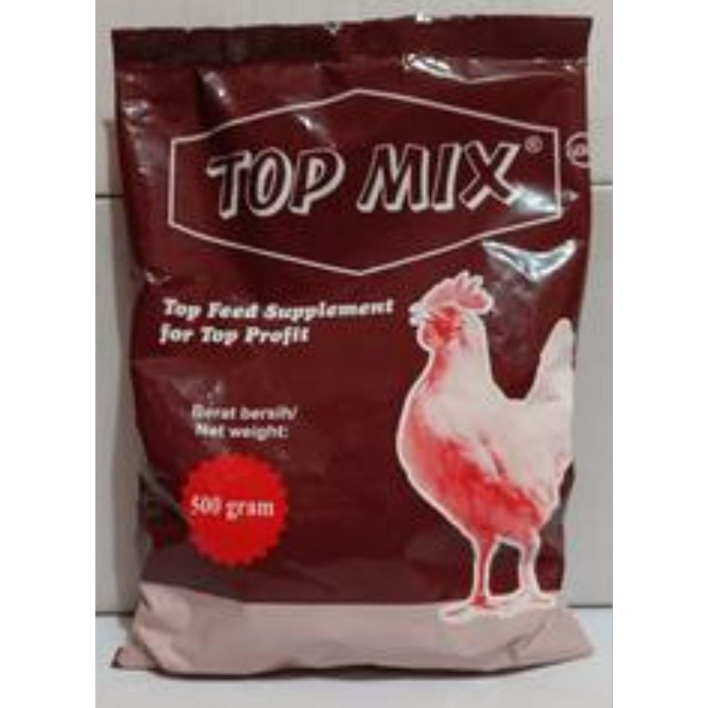 Top mix vitamin tambahan ayam pedaging petelur mineral feed suplement
